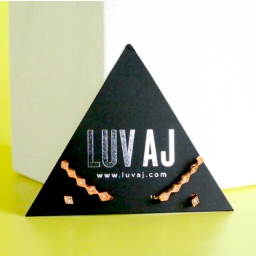 Luv AJ// Ear Crawlers and stud set